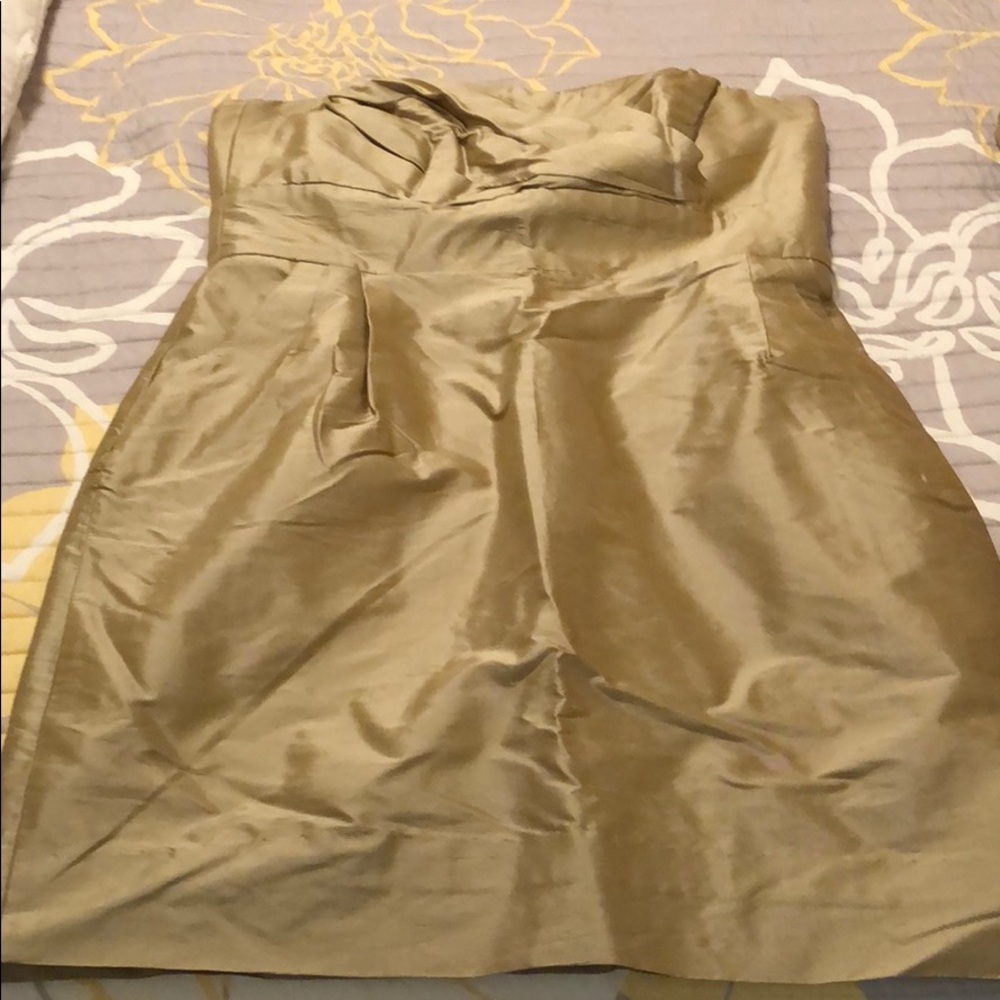 2 Gold Bridesmaid dresses - Size 12 & 4